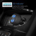 شارژر فندکی انکر مدل Anker PowerDrive Speed 2 Ports A2228 - Image 5