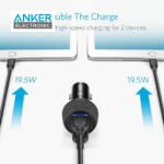 شارژر فندکی انکر مدل Anker PowerDrive Speed 2 Ports A2228 - Image 6
