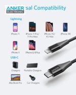 کابل انکر Anker Powerline+ II USB-C to Lightning A8652 - Image 6