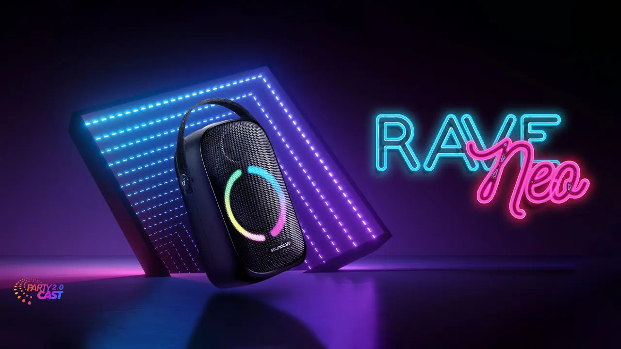 اسپیکر بلوتوثی انکر Anker Soundcore Rave Neo A3395 اسپیکر بلوتوثی انکر Anker Soundcore Rave Neo A3395