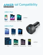 شارژر فندکی 33 وات انکر ANKER PowerDrive PD+ 2 A2721 - Image 4