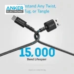 کابل شارژ انکر ANKER PowerLine Select+ USB-C to USB A 8022 - Image 9