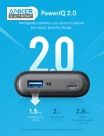 پاوربانک 10000 میلی آمپر انکر Anker PowerCore II 10000mAh A1230 - Image 2