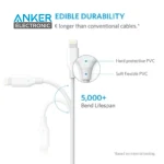 کابل 0.9 متری Lightning انکر Anker PowerLine A8111 - Image 2