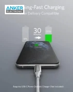 کابل انکر Anker Powerline+ III USB-C To Lightning A8843 - Image 11
