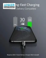 کابل انکر Anker Powerline+ III USB-C To Lightning A8843 - Image 3