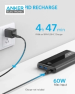 پاوربانک 19200 میلی آمپر انکر Anker PowerCore III 19,200mAh PowerBank A1284 - Image 3