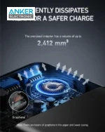 پاوربانک 25600 میلی آمپر انکر Anker PowerCore III Elite 25600 mah 87W A1291 - Image 6