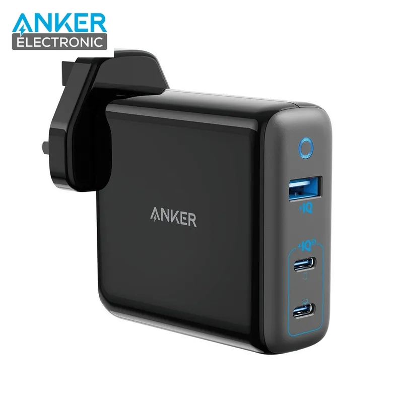 A2034-1 شارژر دیواری 65 وات انکر ANKER PowerPort III 3 Port 65W Elite A2034 - Image 1