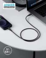 کابل USB C به لایتنینگ انکر Anker PowerLine III Flow USB-C to Ligtning 90cm A8662 - Image 6