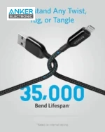 کابل USB-A به Lightning انکر Anker Powerline+ III Lightning to USB A Cable A8823 - Image 3