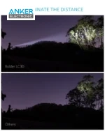 چراغ قوه تاکتیکال انکر Anker Bolder LC30 Flashlight T1426 - Image 3