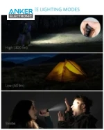 چراغ قوه تاکتیکال انکر Anker Bolder LC30 Flashlight T1426 - Image 4