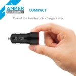 شارژر فندکی 24 وات انکر anker 24w dual usb car charger powerdrive 2 b2310 - Image 3