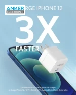 شارژر دیواری 20 وات انکر Anker PowerPort III 20W Cube A2149L21 دوپین ایران - Image 2