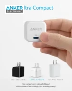 شارژر دیواری 20 وات انکر Anker PowerPort III 20W Cube A2149L21 دوپین ایران - Image 4