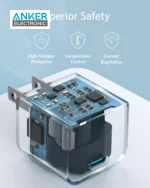 شارژر دیواری 20 وات انکر Anker PowerPort III 20W Cube A2149L21 دوپین ایران - Image 5