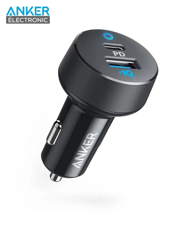 A2732-1 شارژر فندکی 35 وات انکر ANKER PowerDrive PD+ 2 Car Charger A2732 - Image 1