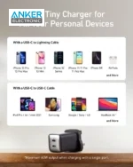 شارژر دیواری 40 وات انکر Anker 521 Charger Nano Pro A2038 - Image 2