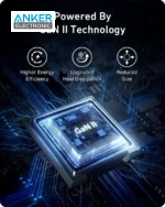 شارژر دیواری 100 وات انکر Anker 736 Charger Nano II 100W A2145 UK سه پین UK + مبدل پریز (هدیه) - Image 7