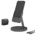 استند و پاوربانک وایرلس 5 وات انکر Anker 633 Magnetic Wireless Charger MagGo B25A72