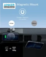 پایه نگهدارنده و وایرلس شارژ انکر Anker 613 Magnetic Wireless Charger B2930 - Image 3