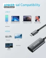 مبدل USB-C به HDMI انکر Anker 310 USB-C Adapter 4K HDMI A8312 - Image 2