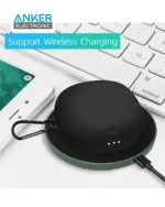 کیس محافظ سیلیکونی هدفون انکر مخصوص Anker Soundcore Liberty air 2 pro Silicon Case + آویز فلزی - Image 4