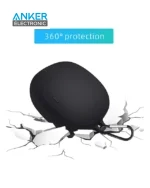 کیس محافظ سیلیکونی هدفون انکر مخصوص Anker Soundcore Liberty air 2 pro Silicon Case + آویز فلزی - Image 5