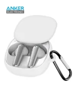 کیس محافظ سیلیکونی هدفون انکر مخصوص Anker Soundcore Liberty air 2 pro Silicon Case + آویز فلزی - Image 8