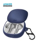 کیس محافظ سیلیکونی هدفون انکر مخصوص Anker Soundcore Liberty air 2 pro Silicon Case + آویز فلزی - Image 9