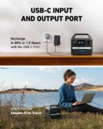 پاورژنراتور 200 وات انکر Anker 521 PowerHouse 200W A1720 - Image 4