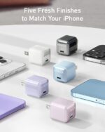 شارژر دیواری 20 وات انکر Anker 511 Charger Nano Pro A2637 US + مبدل پریز (هدیه) - Image 6