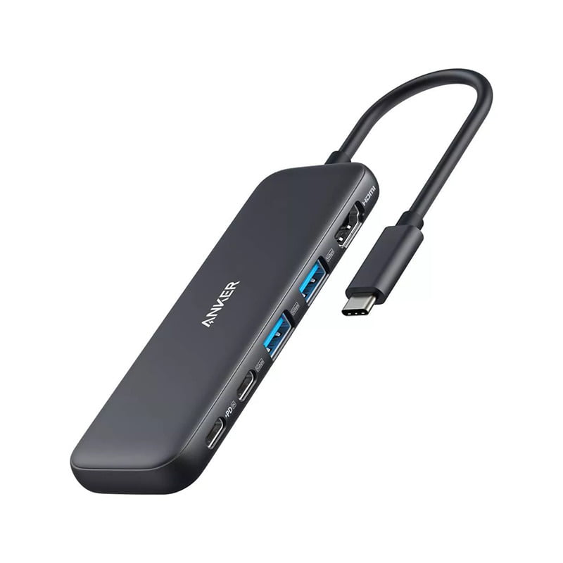 A8355-1 هاب 5 در 1 USB-C انکر Anker USB C 332 Hub Adapter 5-in-1 A8355 - Image 1