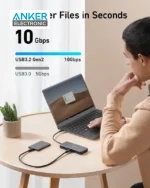 هاب دیتا 8 در 1 انکر Anker 555 USB C Hub 8-in-1 A8383 - Image 6