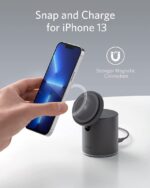 شارژر ولیرلس 2 در 1 انکر Anker 623 Magnetic Wireless Charger (MagGo) B2568 - Image 4