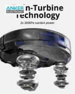 جارو هوشمند رباتیک انکر Anker Eufy RoboVac X8 Robot Vacuum Cleaner T2261 - Image 7