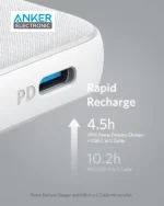 پاوربانک 10000 میلی آمپر انکر Anker PowerCore Slim 10000mAh PD A1231H12 - Image 4