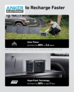 پاوراستیشن 1500 وات انکر Anker 757 Portable 1229Wh Power Station A1770 - Image 4