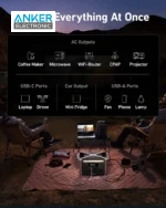 پاوراستیشن 1500 وات انکر Anker 757 Portable 1229Wh Power Station A1770 - Image 5