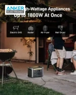 پاوراستیشن 1500 وات انکر Anker 757 Portable 1229Wh Power Station A1770 - Image 7