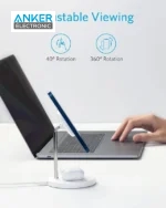 پایه نگهدارنده و شارژر وایرلس انکر Anker Wireless PowerWave 2-in-1 Magnetic Stand A2543 - Image 11