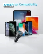 شارژر فندکی 36 وات انکر Anker 36W Metal Dual USB Car Charger A2729H11 - Image 4