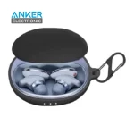 کیس محافظ سیلیکونی هدفون انکر مخصوص Anker Soundcore Liberty 3 Pro Silicon Case + آویز فلزی