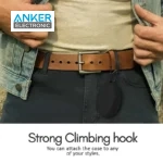 کیس محافظ سیلیکونی هدفون انکر مخصوص Anker Soundcore Liberty 3 Pro Silicon Case + آویز فلزی - Image 7