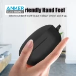 کیس محافظ سیلیکونی هدفون انکر مخصوص Anker Soundcore Life P2 Mini Silicon Case + آویز فلزی - Image 2