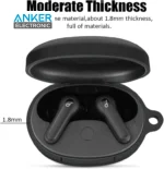 کیس محافظ سیلیکونی هدفون انکر مخصوص Anker Soundcore Life P2 Mini Silicon Case + آویز فلزی - Image 6