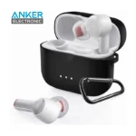 کیس محافظ سیلیکونی هدفون انکر مخصوص Anker Soundcore Liberty Air 2 Silicon Case + آویز فلزی