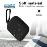 کیس محافظ سیلیکونی هدفون انکر مخصوص Anker Soundcore Liberty Air 2 Silicon Case + آویز فلزی - Image 2