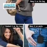 کیس محافظ سیلیکونی هدفون انکر مخصوص Anker Soundcore Liberty Air 2 Silicon Case + آویز فلزی - Image 4